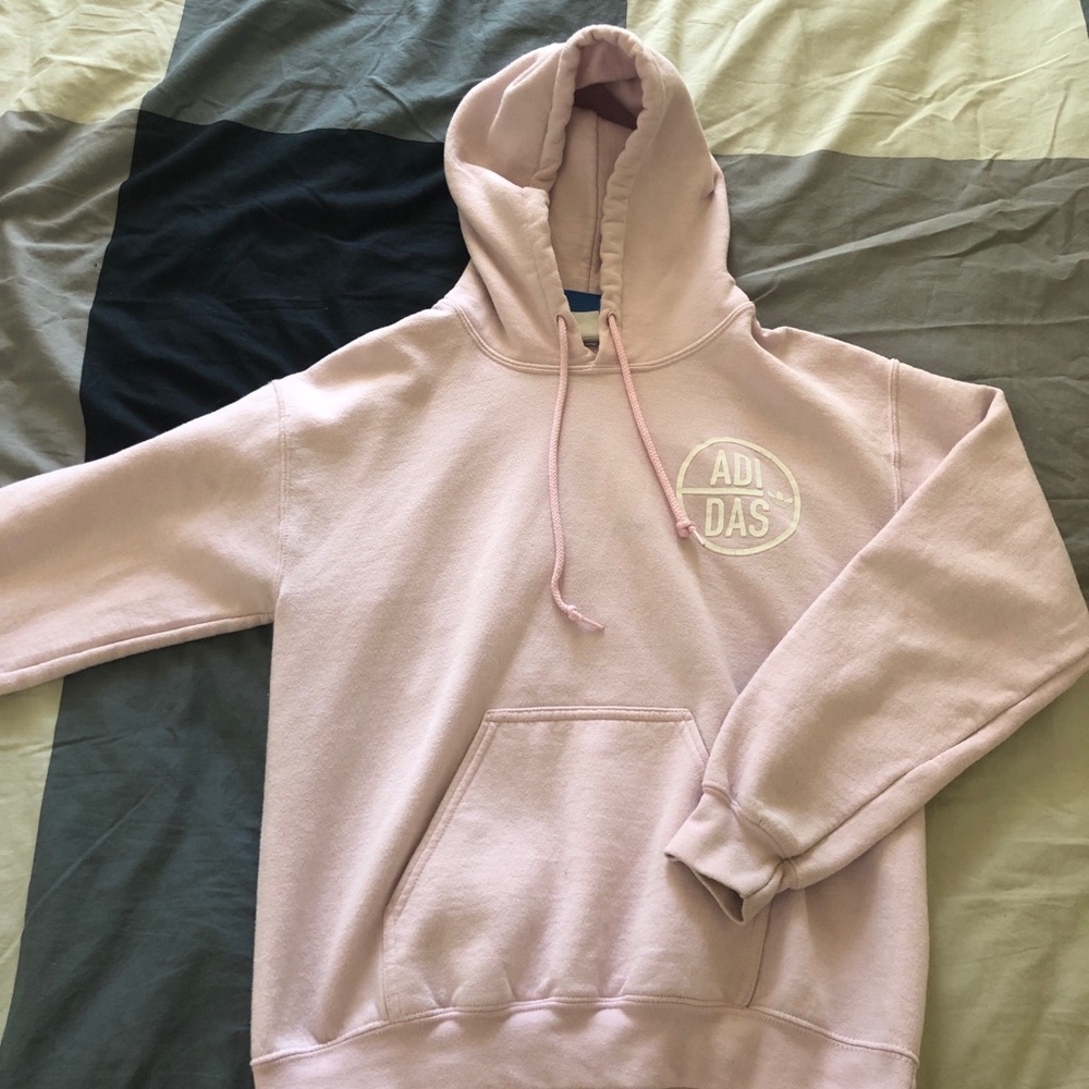 Adidas sweatshirt size small mens, women’s medium